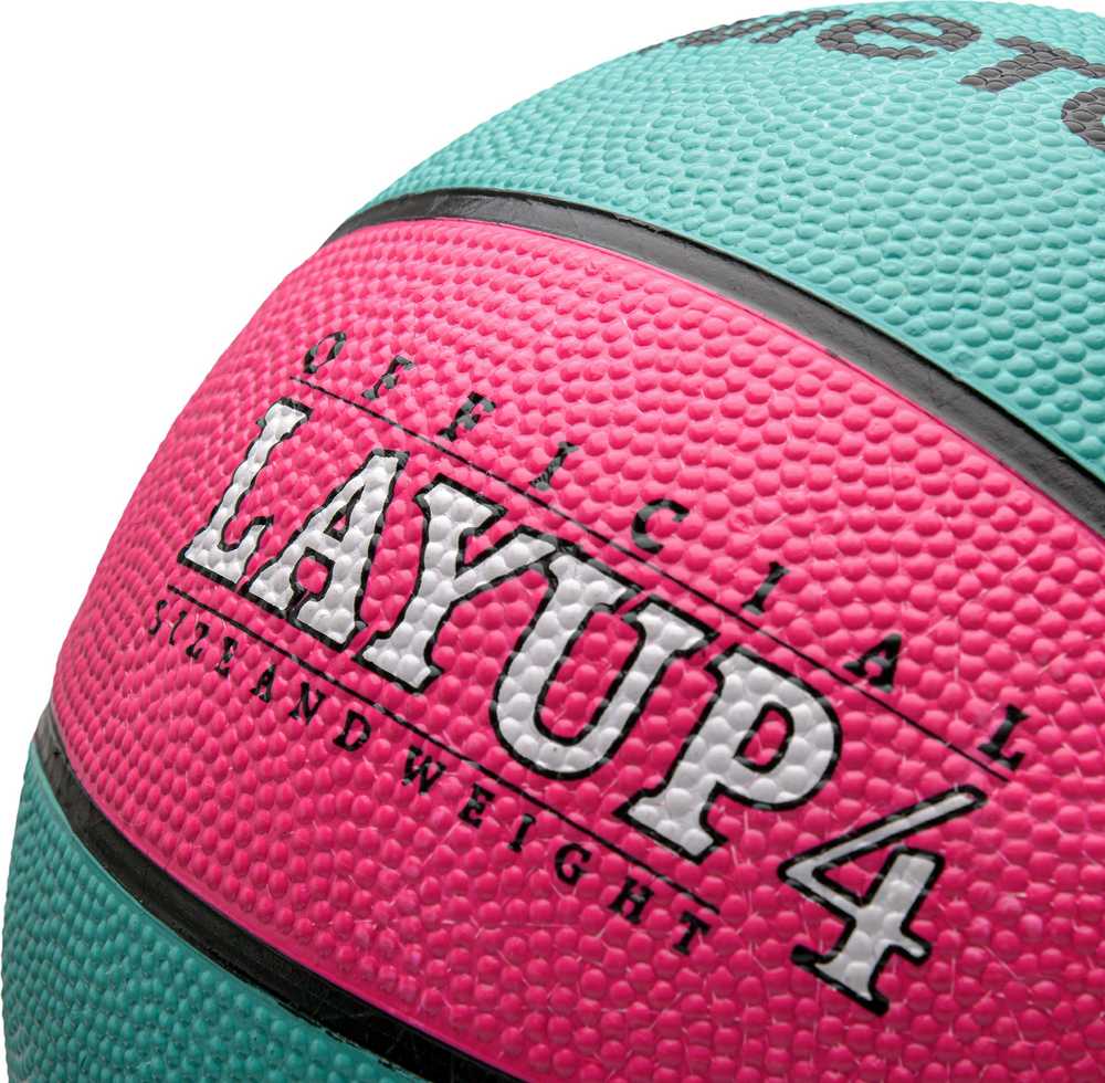 Krepšinio Kamuolys Meteor LAYUP #4 Rožinė/Mėlyna
