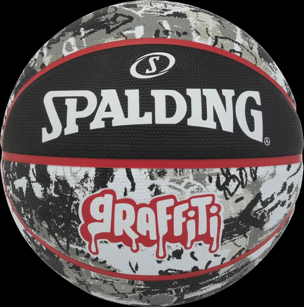 Krepšinio kamuolys Spalding Raudona Graffiti (7 dydis)