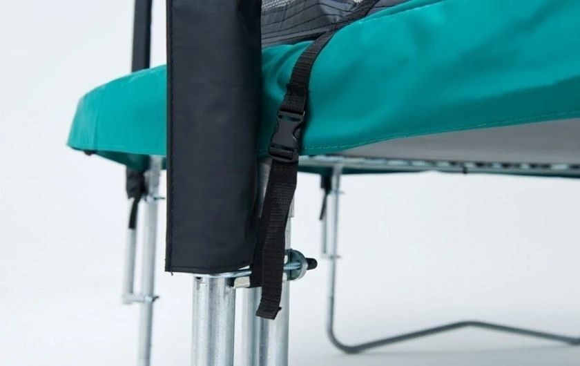 Batutas BERG Favorit Regular 430, žalias, su saugos tinklu Comfort