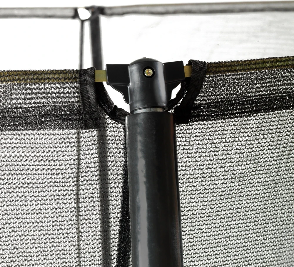 Batutas EXIT Silhouette ø244 cm su apsauginiu tinklu – žalias