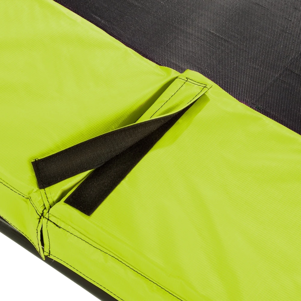 Batutas EXIT Silhouette ø244 cm su apsauginiu tinklu – žalias