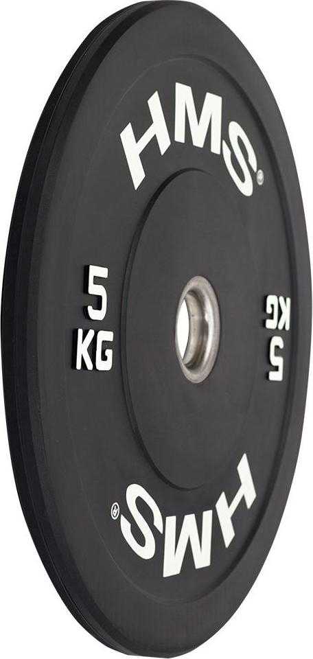 Olimpinis guminis svoris HMS BBR juodas - 20 kg