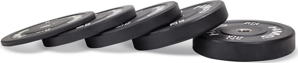 Olimpinis guminis svoris HMS BBR juodas - 5kg