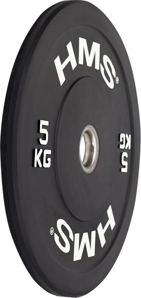 Olimpinis guminis svoris HMS BBR juodas - 5kg