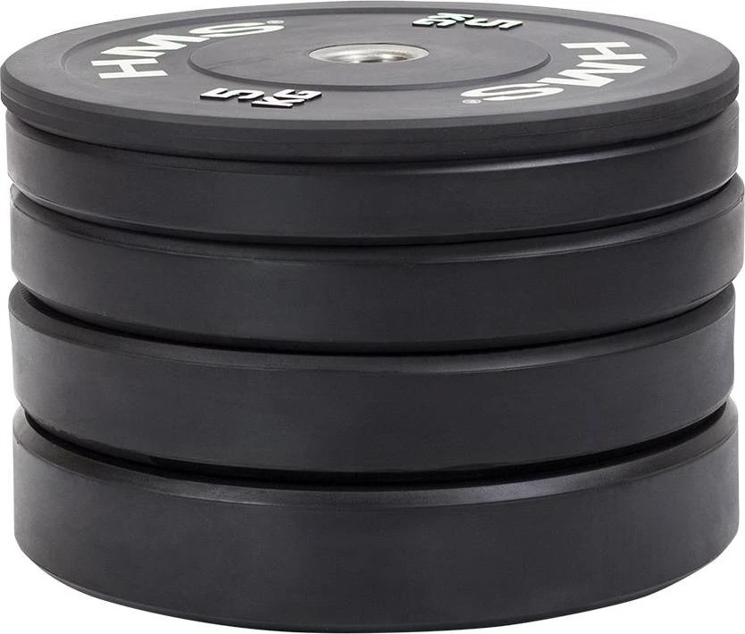 Olimpinis guminis svoris HMS BBR juodas - 5kg