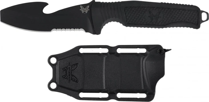 Benchmade 112SBK-BLK H2O peilis su fiksuota geležte