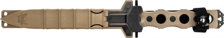 Benchmade 185BK-1 SOCP fiksuotos geležtės peilis, CPM-3V