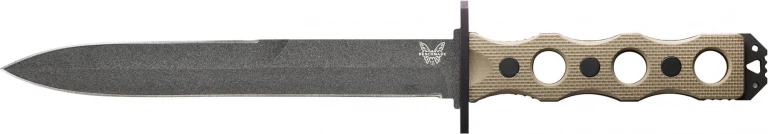 Benchmade 185BK-1 SOCP fiksuotos geležtės peilis, CPM-3V