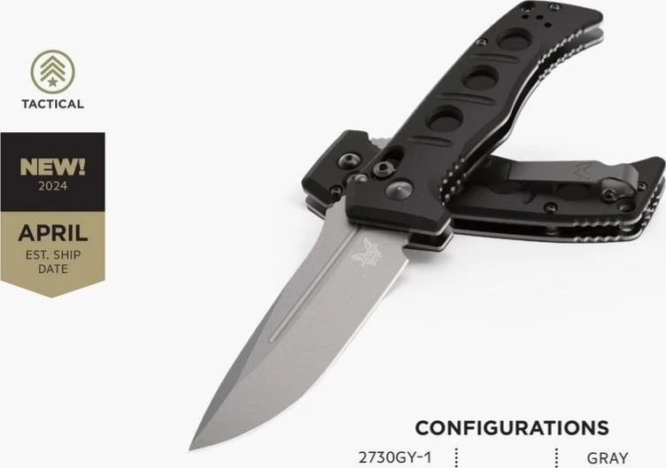 Sulankstomas taktinis peilis Benchmade 2730FE-2 Mini Auto Adamas