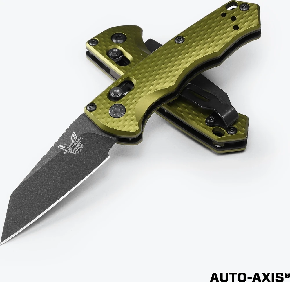 Automatinis peilis Benchmade 2900BK-2 AUTO Immunity, Woodland Žalias