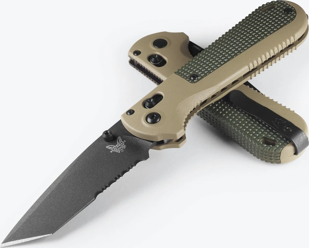 Benchmade 431SBK-1 REDOUBT, Tanto, Žalias Grivory