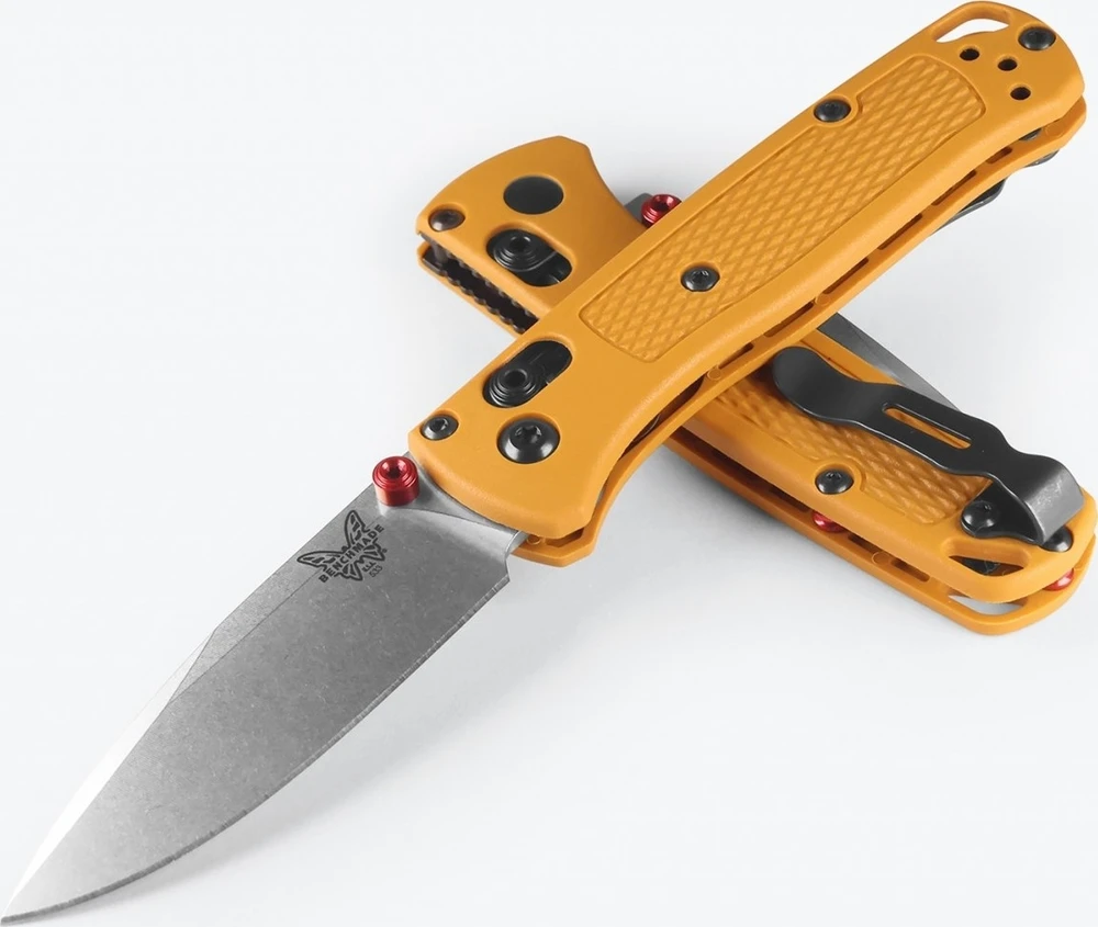 Benchmade 533-08 MINI BUGOUT, geltonas Grivory