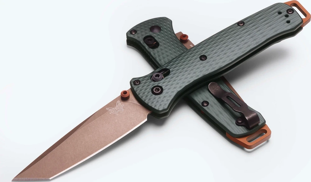 Benchmade 537FE-2601 Bailout, S90V, Taiga Žalias