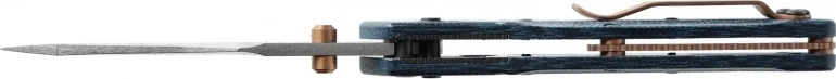 Benchmade 945-04 Mini Osborne, Mėlyna Denim Micarta
