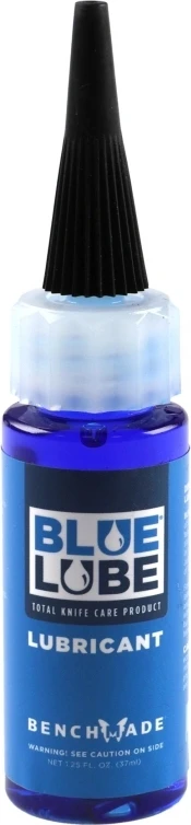 Benchmade Mėlyna Lube 1.25 oz. knife conserve agent.