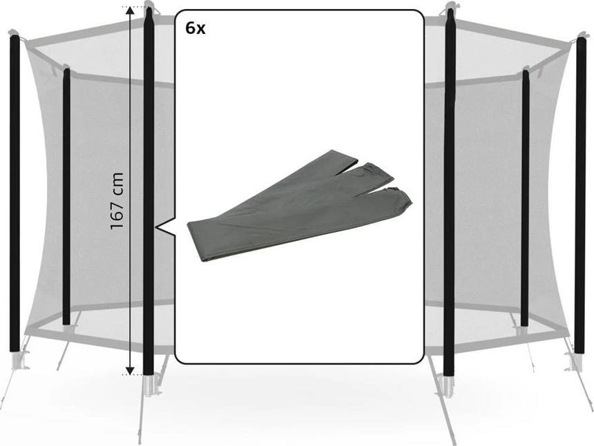 Berg Apsauginio tinklo movos Comfort 200 (167 cm) (6 vnt.)