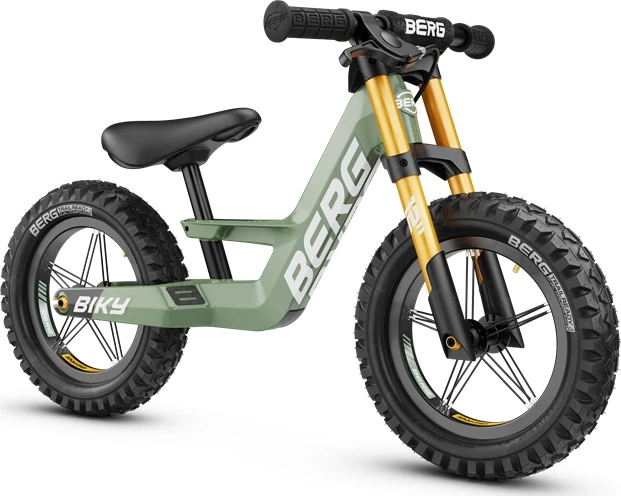 BERG Biky Cross žalias su rankiniu stabdžiu
