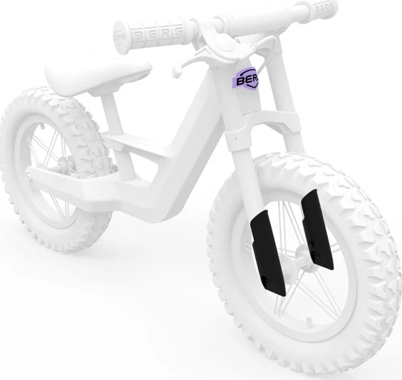 Berg Biky - logotipas + rankogaliai Cross, violetinis