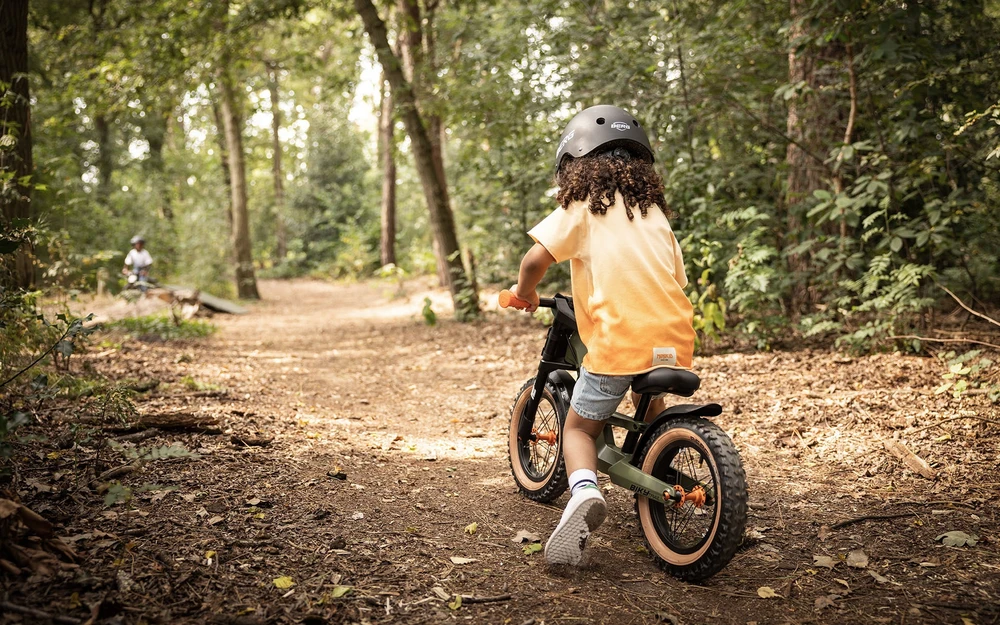 BERG Biky Trail žalias su rankiniu stabdžiu