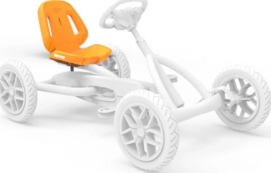 Berg Buddy 2.0 sėdynė oranžinė su rėmu