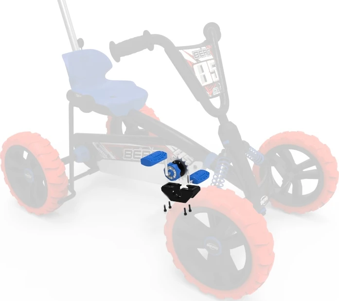 Berg Buzzy 2-in-1 - alkūninis velenas su pedalais Nitro