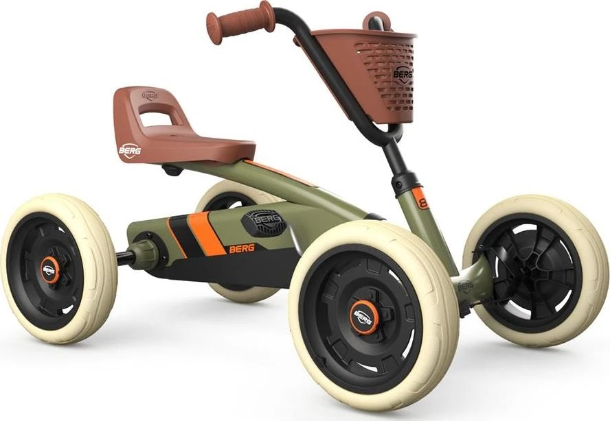 BERG Buzzy Retro Žalias mašinėlė
