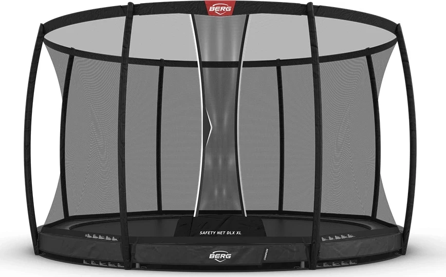 BERG Champion InGround 430 Pilkas + apsauginis tinklas DLX XL