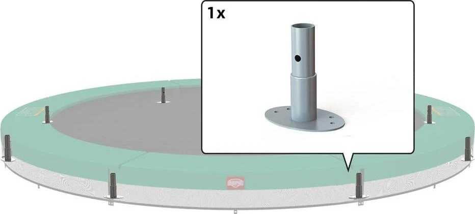 Berg Champion InGround - viena koja 17 cm