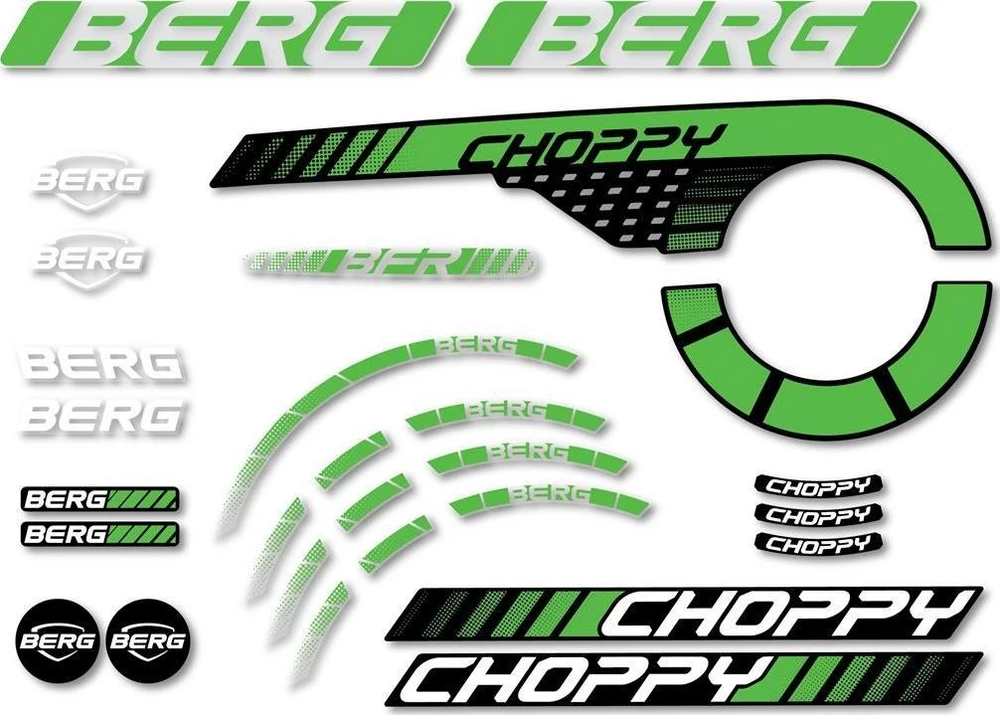 Berg Lipdukų rinkinys Choppy 2.0 Neo