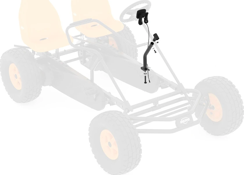 Berg Duo Coaster E-BFR – įtvirtinimo strypas + ekranas