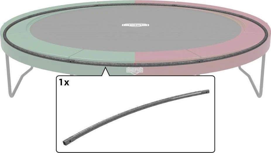 Berg Elite+ viršutinis vamzdis Toprail 330 (11ft) (TwinSpring)