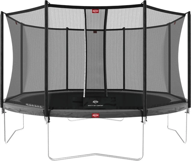 BERG Favorit Regular 380 batutas, pilkas, su apsauginiu tinklu Comfort
