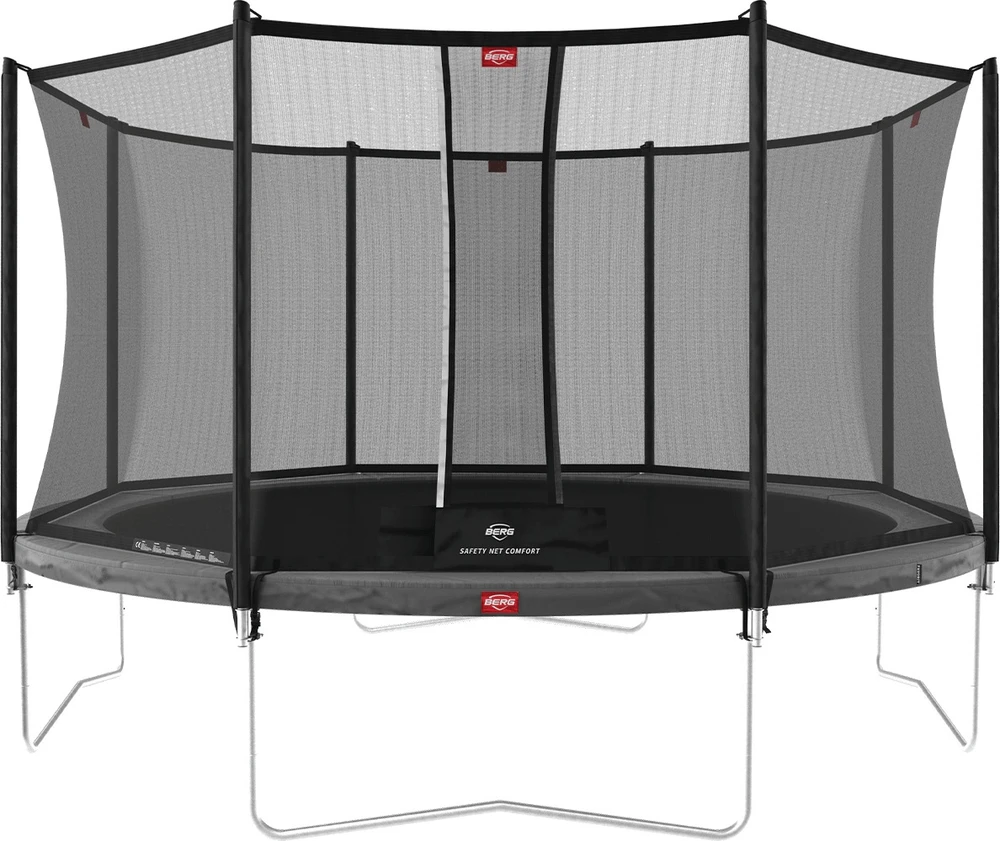 Batutas BERG Favorit Regular 430 pilkas + apsauginis tinklas Comfort