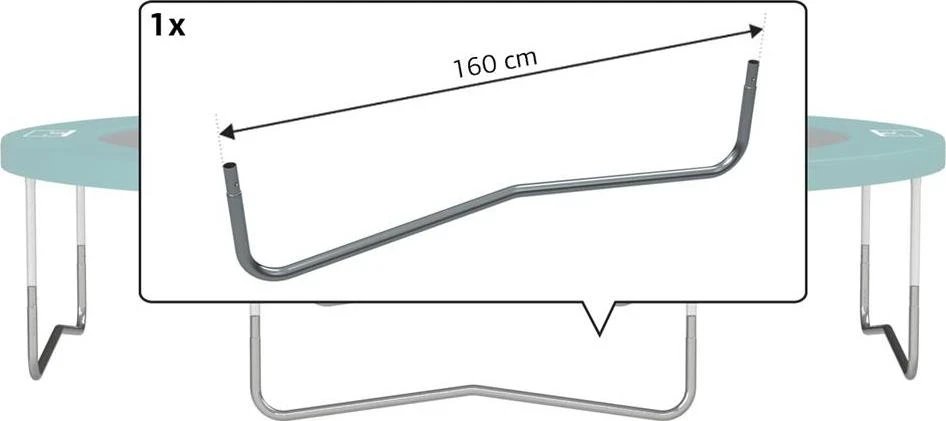 Berg Favorit - W formos koja 380 (160 cm)