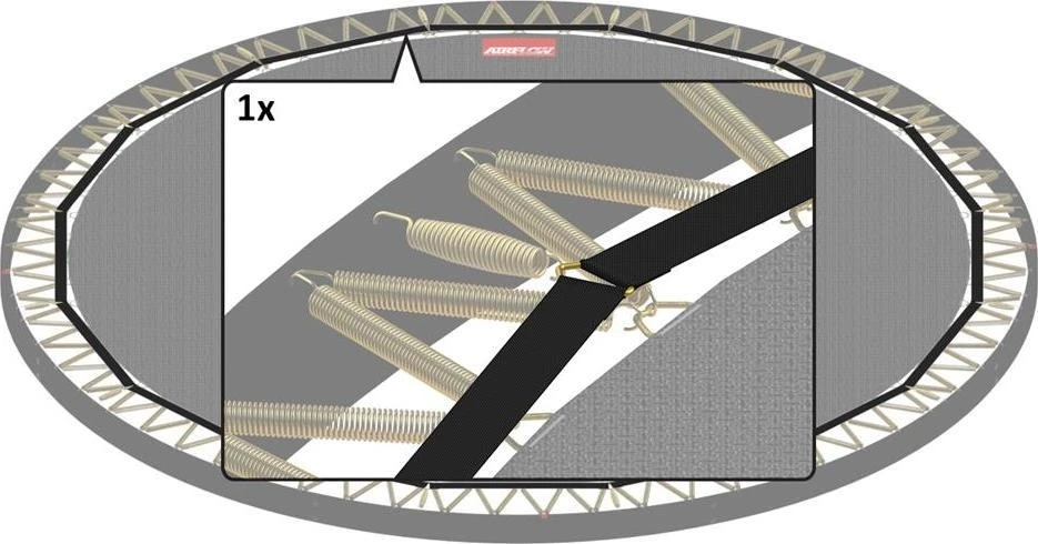 Berg Flatground apsauginė juosta 380 (12,5 ft)