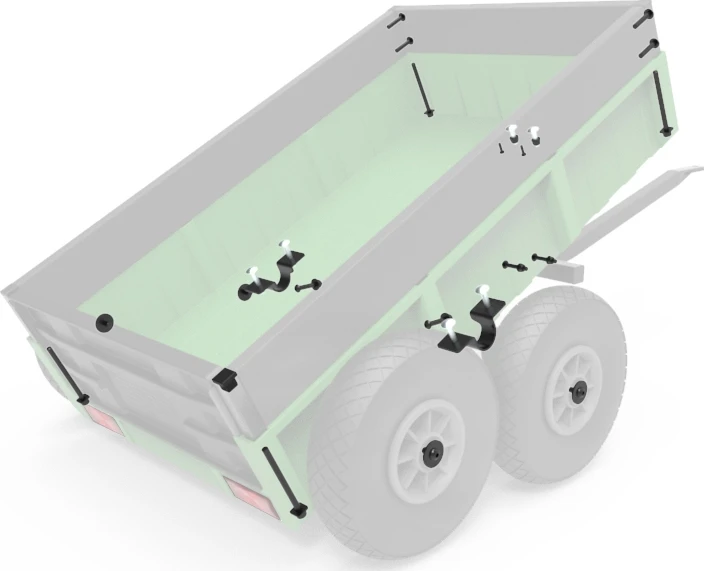 Berg Didelė priekaba – surinkimo rinkinys Tandem Trailer XL