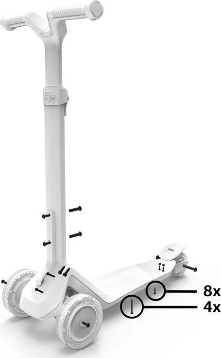 Berg Nexo Foldable surinkimo komplektas