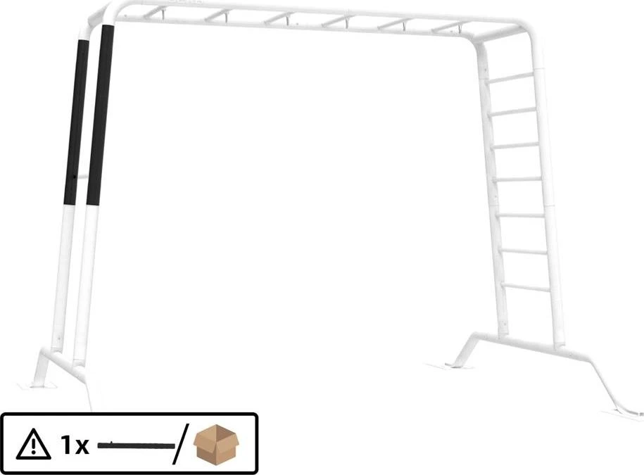 Berg PlayBase – šoninio rėmo gimnastikos skersinio suvirinimas (Male-Female)