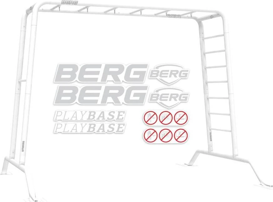 Berg PlayBase – rėmo lipdukų rinkinys