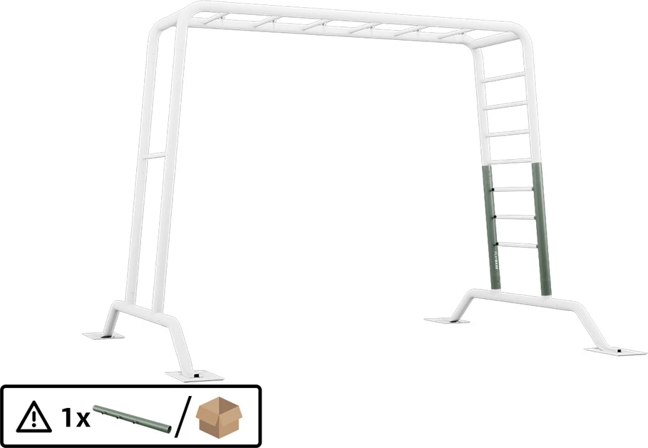 Berg PlayBase Žalias – šoninis rėmas, 3 jungčių taškai