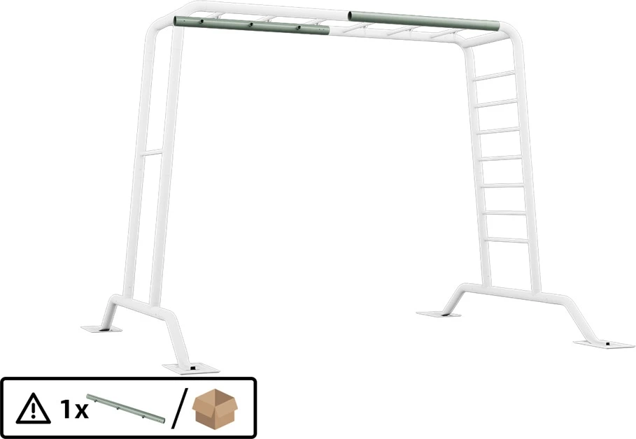 Berg PlayBase žalia - didelis viršutinis rėmas, moteris-moteris