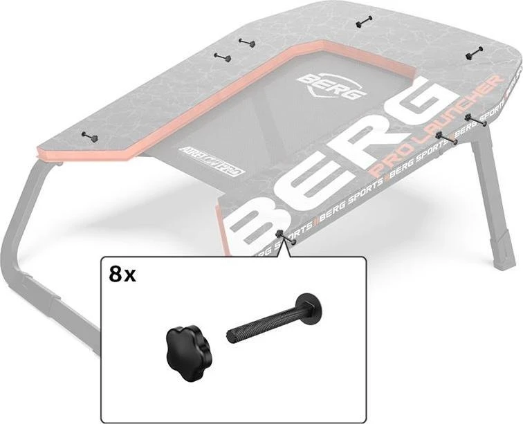 Berg Pro Launcher tvirtinimo detalės
