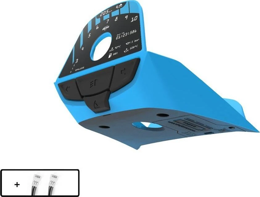 Berg Žibintų rinkinys Rally Controller APX, mėlynas