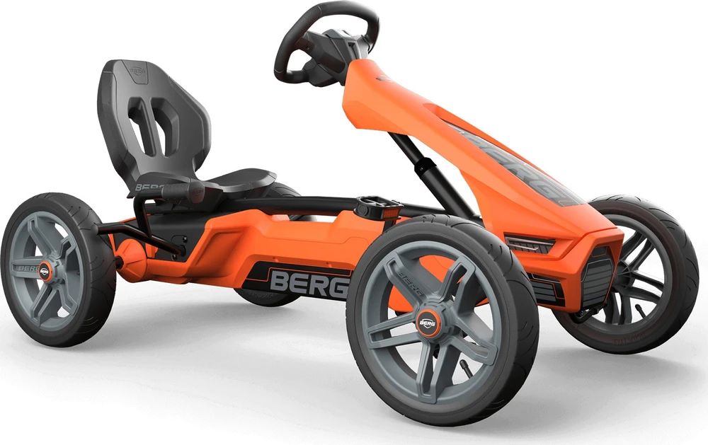 BERG Rally NRG oranžinis mašinėlė-kartingas