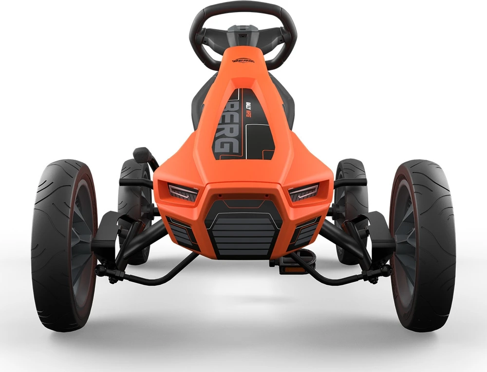 BERG Rally NRG oranžinis mašinėlė-kartingas