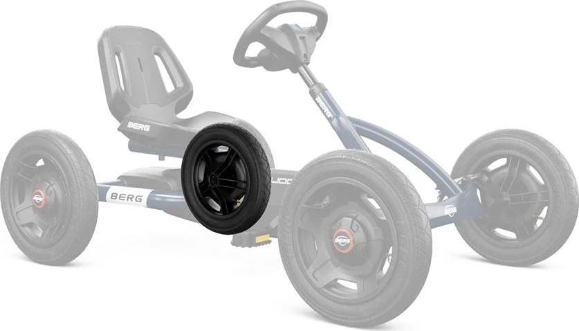 Berg Ratas juodas 12.5x2.25-8 slick, traction