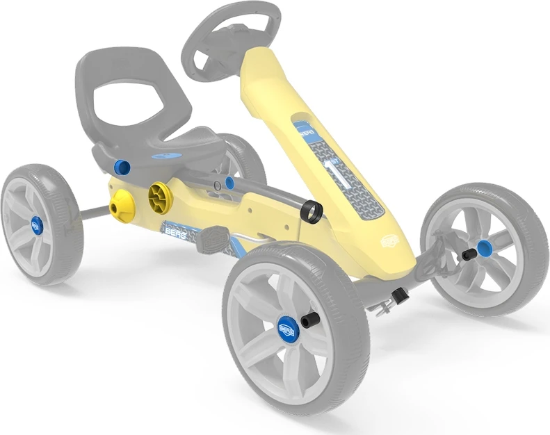 Berg Reppy – plastikinės dalys Rider