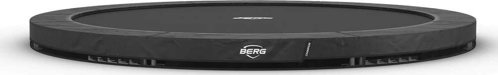BERG SPORTS Champion InGround grindinis batutas, Ø 430 cm, pilkas
