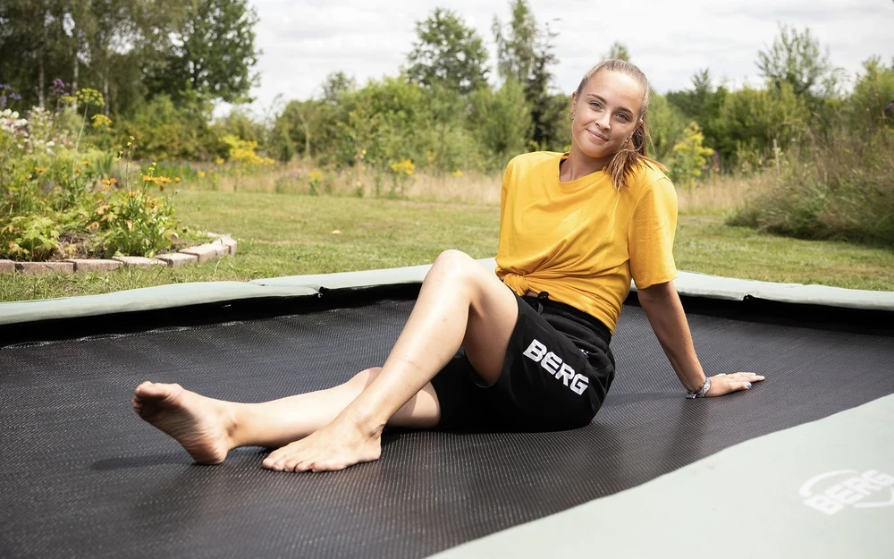 Įleidžiamas batutas BERG SPORTS Ultim Champion ECO FlatGround 410