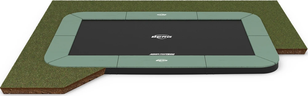Įleidžiamas batutas BERG SPORTS Ultim Champion ECO FlatGround 410